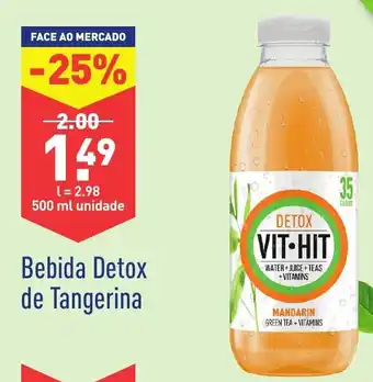 Bebida Detox de Tangerina 500ml
