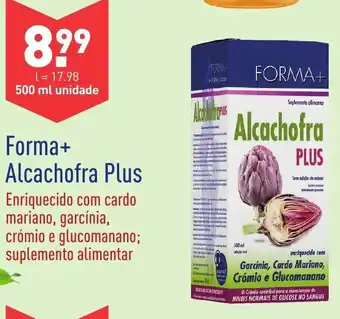 ALDI Forma + Alcachofra Plus 500ml promoção