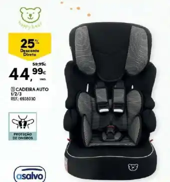 Continente Happy Bear Cadeira Auto 1/2/3 promoção