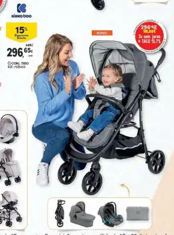 Continente Kikka Boo Conj. Trio promoção