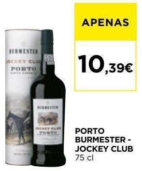 El Corte Inglés Vinho do porto burmester promoção