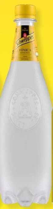 Amanhecer Água tônica schweppes promoção