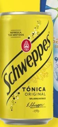 Amanhecer Água tônica schweppes promoção