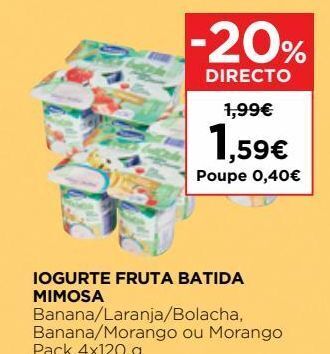 El Corte Inglés Iogurte mimosa promoção
