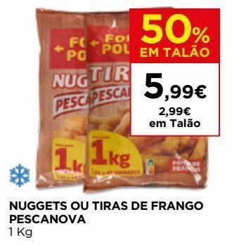 El Corte Inglés Nuggets de frango pescanova promoção