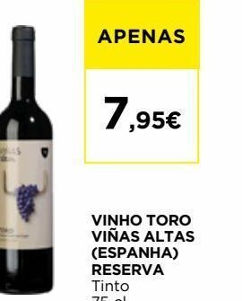 El Corte Inglés Vinho tinto promoção