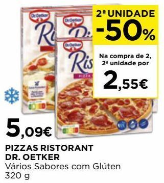 El Corte Inglés Pizza dr. oetker promoção