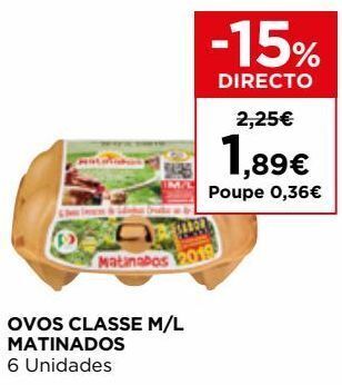 El Corte Inglés Ovos matinados promoção