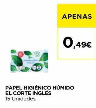 El Corte Inglés Papel higiênico el corte inglés promoção