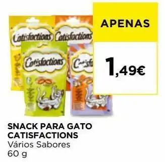 El Corte Inglés Snacks catisfaction promoção