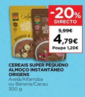 El Corte Inglés Cereais origens promoção