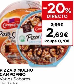 El Corte Inglés Pizza campofrio promoção