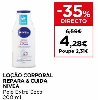El Corte Inglés Loção hidratante nivea promoção