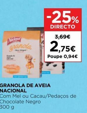 El Corte Inglés Cereais nacional promoção