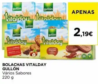 El Corte Inglés Bolachas digestivas vitalday promoção