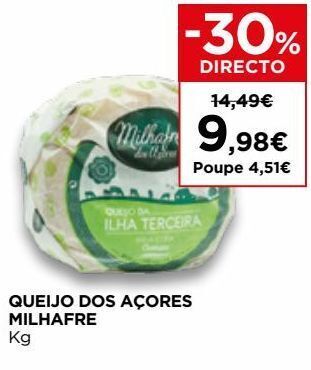 El Corte Inglés Queijos milhafre promoção