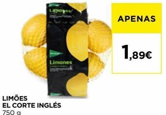 El Corte Inglés Limão el corte inglés promoção