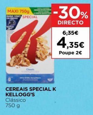 El Corte Inglés Cereais kellogg's promoção