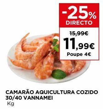 El Corte Inglés Camarão promoção