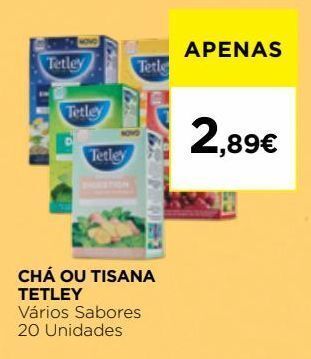 El Corte Inglés Chá tetley promoção
