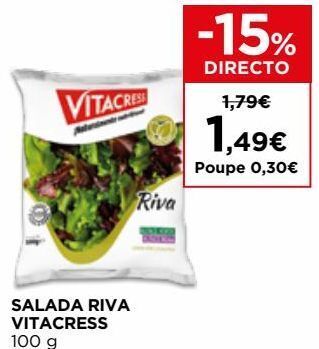 Saladas prontas vitacress