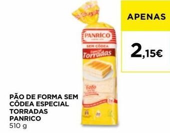 El Corte Inglés Pão de forma panrico promoção