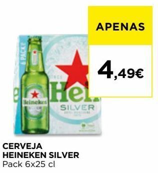 El Corte Inglés Cerveja heineken promoção