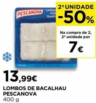 El Corte Inglés Bacalhau pescanova promoção