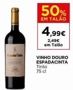 El Corte Inglés Vinho tinto promoção