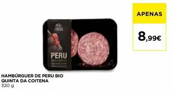 El Corte Inglés Hamburguer de perú promoção