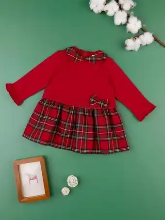Prénatal Vestido de bebé tartan - prénatal promoção
