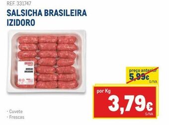 Makro Salsicha izidoro promoção