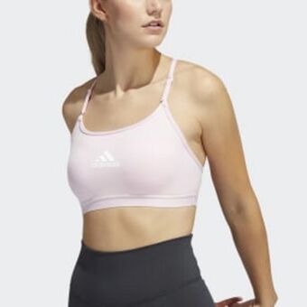 Adidas Sutiã de sustentação ligeira aeroreact promoção