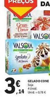 E.Leclerc Gelados valsoia promoção