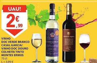 E.Leclerc Vinho verde casal garcia promoção