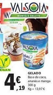 E.Leclerc Gelados valsoia promoção