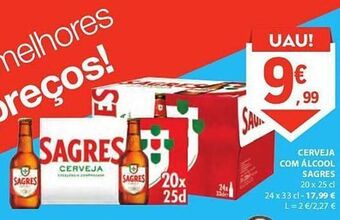 E.Leclerc Cerveja sagres promoção