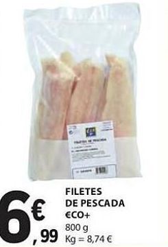 E.Leclerc Filé de peixe eco+ promoção