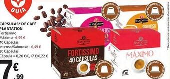 E.Leclerc Cápsulas de café plantation promoção