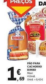 E.Leclerc Pão de forma bimbo promoção