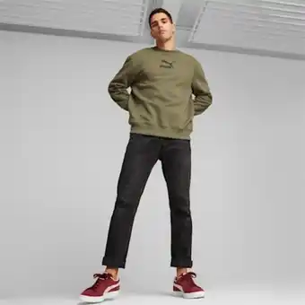 Puma Classics elevated crew neck sweatshirt men promoção