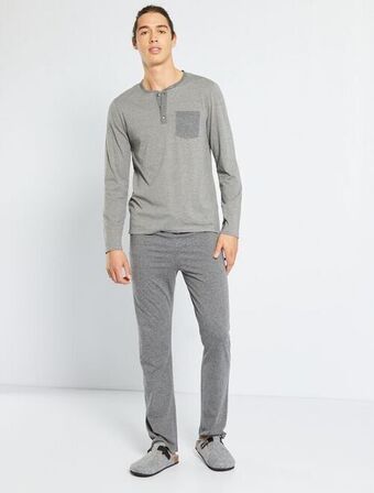 Kiabi Pijama comprido em jersey - 2 peças promoção