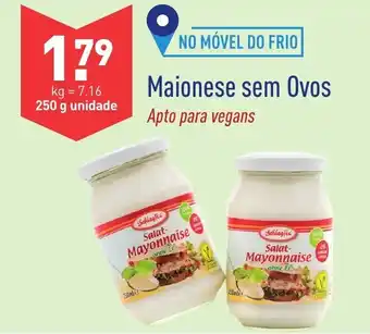 ALDI No Móvel Do Frio Maionese sem Ovos 250g promoção