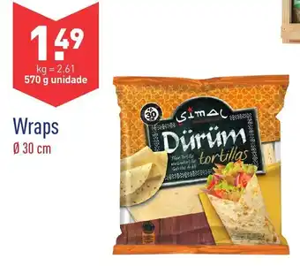 ALDI Wraps 30cm promoção