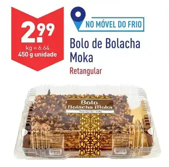ALDI No Móvel Do Frio Balo de Bolacha Moka 450g promoção