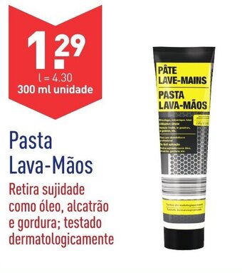 ALDI Pasta Lava-Mãos 300ml promoção