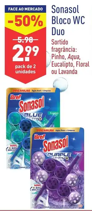 ALDI Sonasol Bloco WC Duo promoção