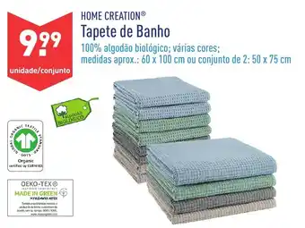 ALDI Home Creation Tapete de Banho 50x75cm promoção