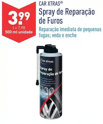 ALDI Car Xtras Spray de Reparação de Furos 500ml promoção