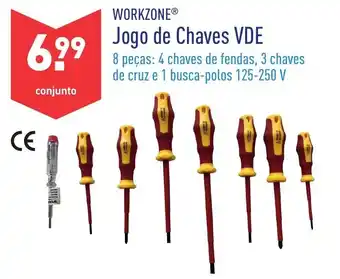 ALDI Workzone Jogo de Chaves VDE 125-250v promoção